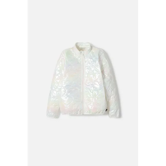 Chaqueta De Mic Con Cierre Multicolor Para Niña