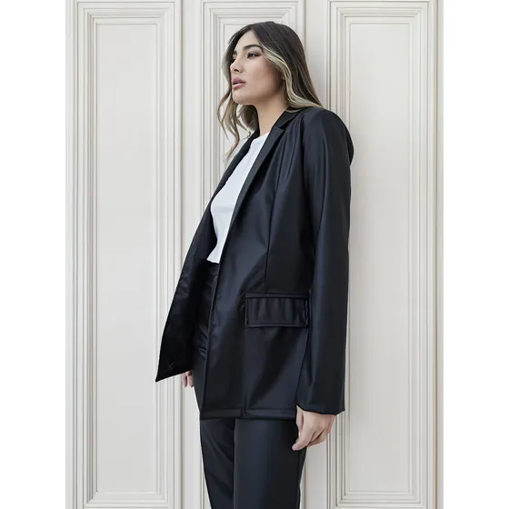 Blazer Engomado Chaqueta 