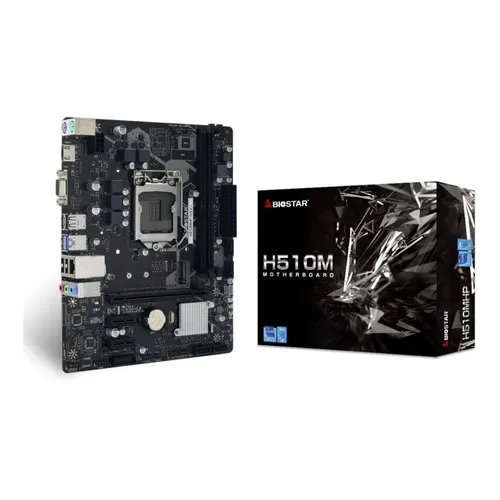 Motherboard  Biostar H510mhp Socket Lga1200 10ma Y 11ra Gen
