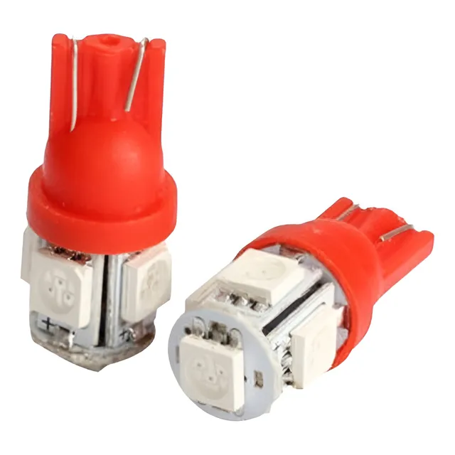 Lámpara Led T10 5smd 5050 12v Varios Colores