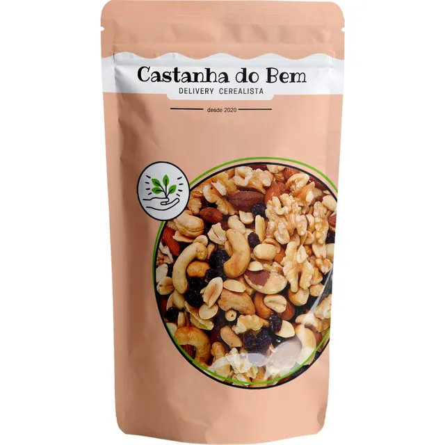 Mix De Castanhas Nuts Inteiros Selecionado 1kg