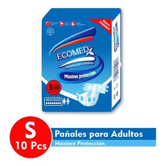 Pañales Para Adultos Incontinencia. Talla S. Bulto X 40