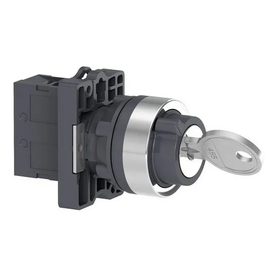 Selectora Interruptor C/ Llave 0-1 C/ 1na Ø22 Schneider 