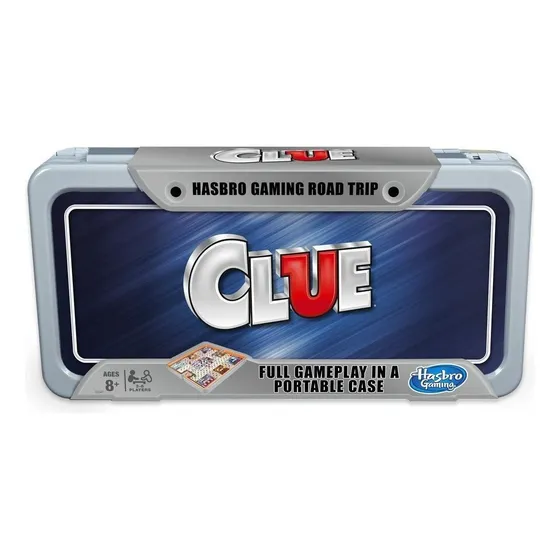 Clue Edición Road Trip (estuche Portátil) - Hasbro