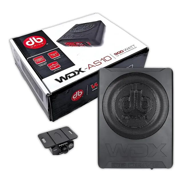 Subwoofer Db Drive Wdx10as Amplificador 10 Pulgadas 900w