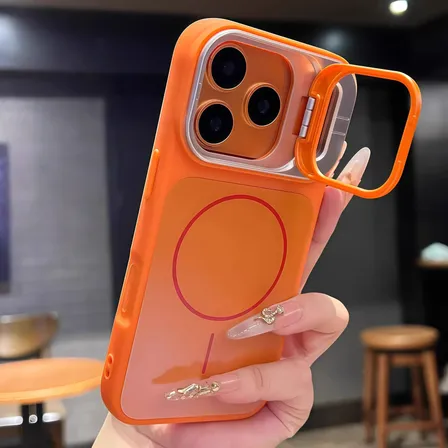 Capa Capinha Para iPhone 17 Pro Max Magsafe Com Suporte