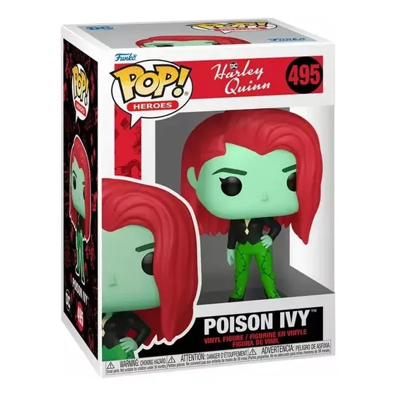 Funko Pop! Heroes: Dc Harley Quinn Poison Ivy #495