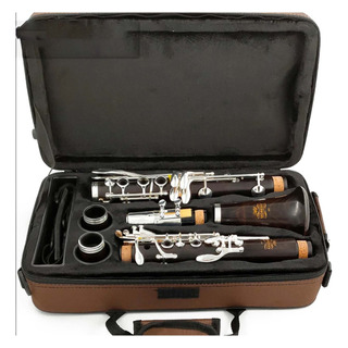 Clarinete Moresky Ebony Bb, 17 Teclas, Cobre Chapado En Plat Clarinete Moresky Ebony Bb, 17 Teclas, Cobre Chapado En Plat