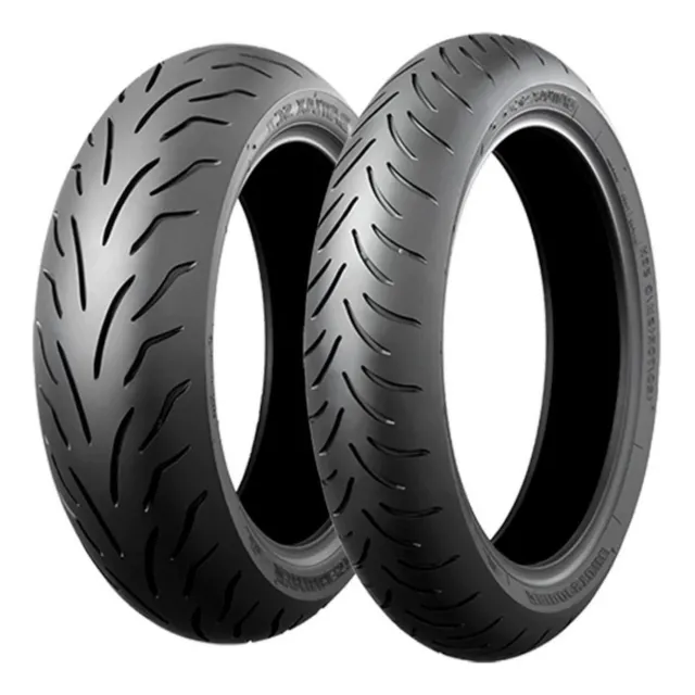 Set 120/70-12 Bridgestone Sc 51s Vs 130/70-12 Bat 62p