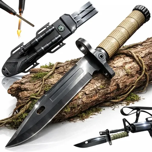 Faca Ka-Bar TDI 1482 Combate Lâmina Lisa Aço Inox Zytel | MercadoLivre