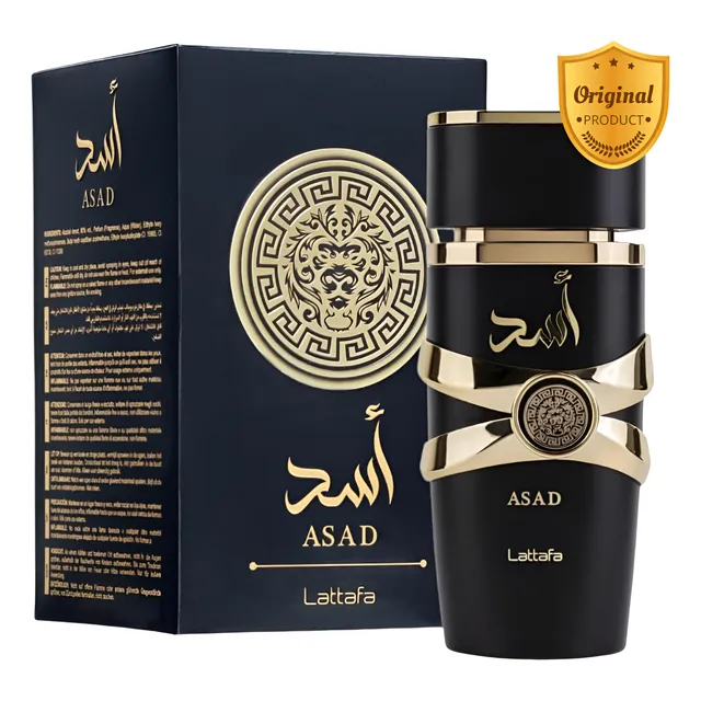 Perfume Lattafa Asad 100ml Edp Lattafa Original Nota Fiscal