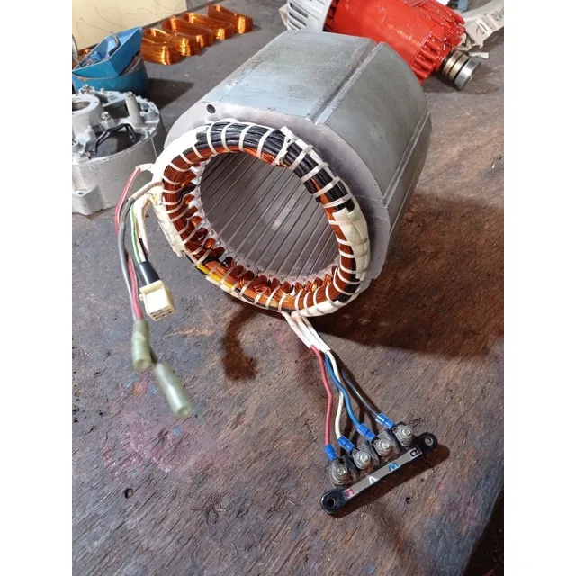 Estator De Generador Eléctrico. Servicio De Rebobinado
