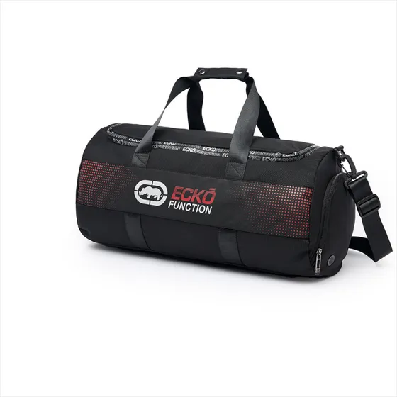 Mochila Bolsa Sacola Eckö Treino Academia Multifuncional Cor Preto