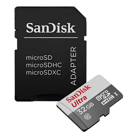 Memória Micro Sd 32gb Classe 10 100mb/s Kingston Ou Sandisk