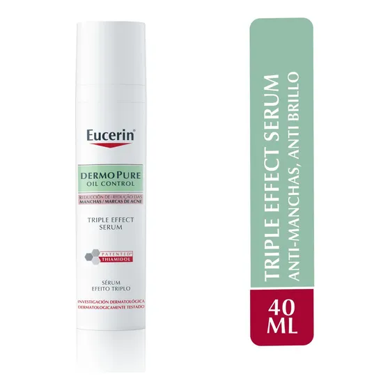 Eucerin Dermopure oil control serum triple efecto antibrillo tipo de piel grasa 40 ml
