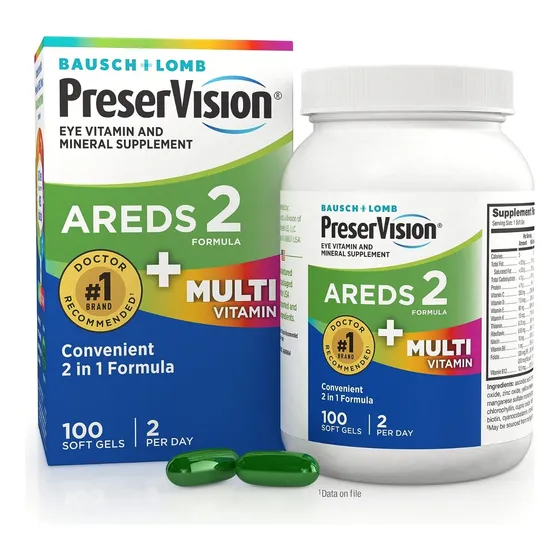 Preservision Areds 2 Multivitamin X100 Luteina + Zeaxantina