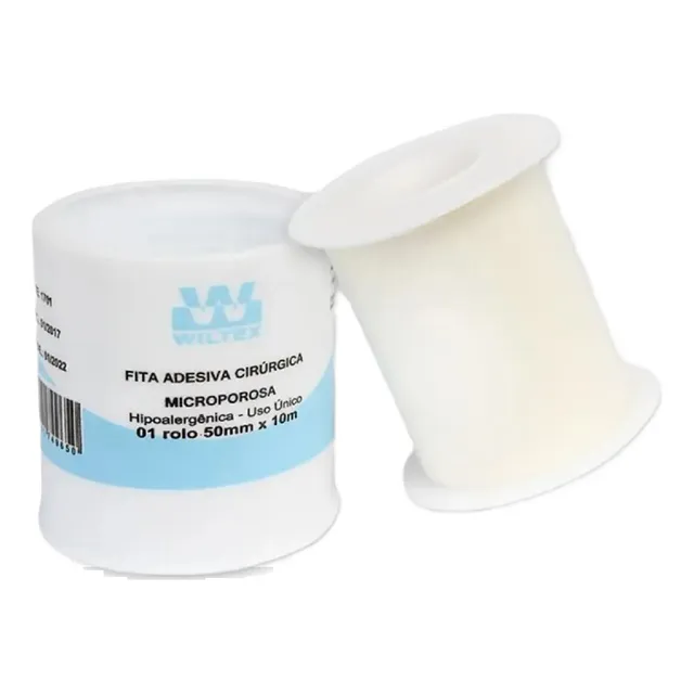 Fita Microporosa 50mmx10m - Caixa Com 6 Und - Wiltex