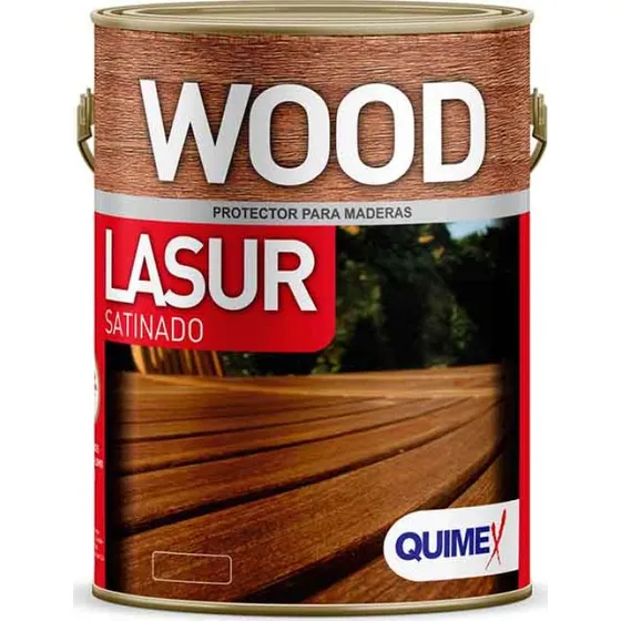 Protege Madera Quimex 1l Roble Resistente Agua Sol 2775 