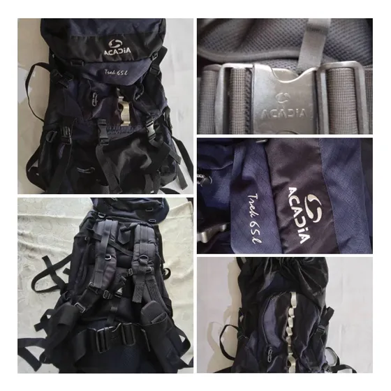 Mochila Morral Acadia 65l Original Perfecto Estado