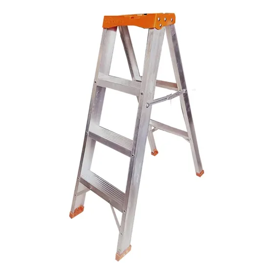  Escalera Tijera 3 Peldaños 4 Pasos Tapa Plástica 120cm 