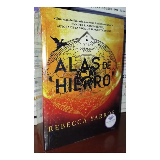 Alas De Hierro De Rebecca Yarros Novela Fantasia Dragones