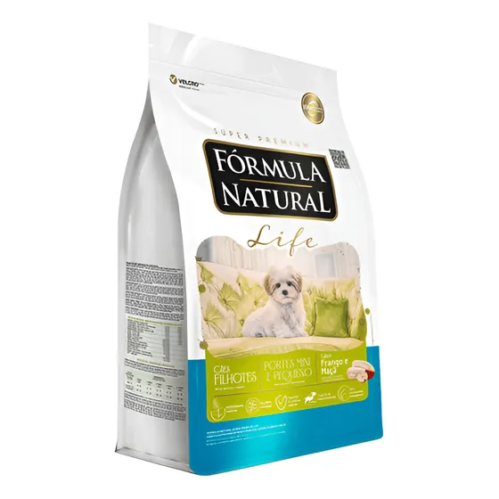 Ração Adimax Formula Natural Life Filhotes Cães 2,5 Kg.