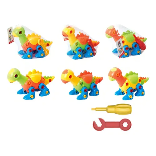 Tiranosaurio Rex Desmontable Design & Drill De Learning Resources, Juguete STEM Con Destornillador, Para Niños De 3 A 5 Años