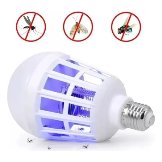 Lampara Bombillo Mata Insectos Mosquito Zancudo Moscas