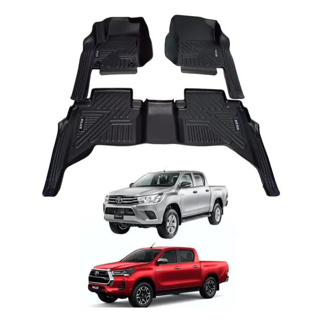 Tapetes Termoformados 5d Para Toyota Hilux 2017-2025
