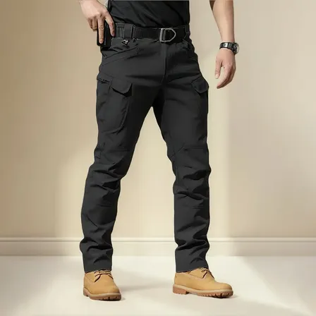 Calça Cargo Tática Masculina Impermeável Ripstop Trekking