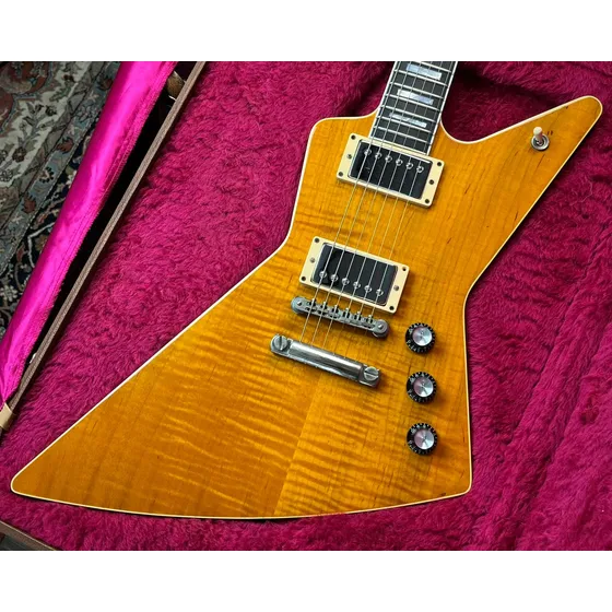 Gibson Explorer Pro X Plorer Trans Amber 2003