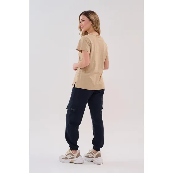 Pantalón Jogger Cargo De Frisa Metamorfosis Luz De Mar