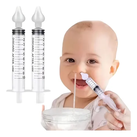 Pack 2 Limpiadores Nasal, Lavado Nasal, Aspirador Bebé