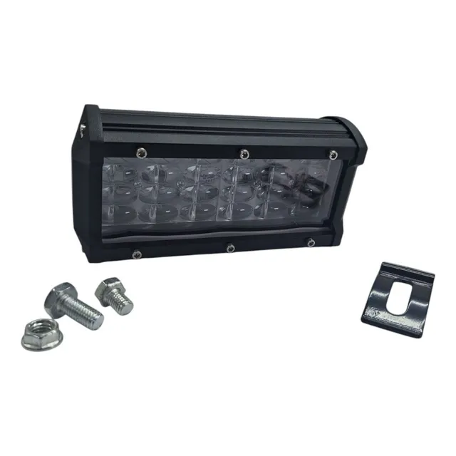 Barra Led 7 Pulgadas Lupa  24 Led Moto Carro Mmb
