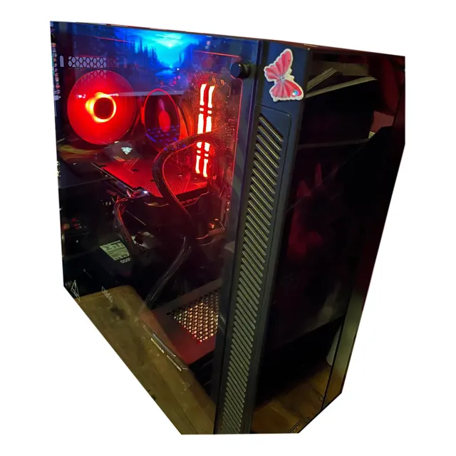 Pc Gamer Amd Ryzen 5 3500 2tb Negro Gtx 1650 Y 16gb De Ram