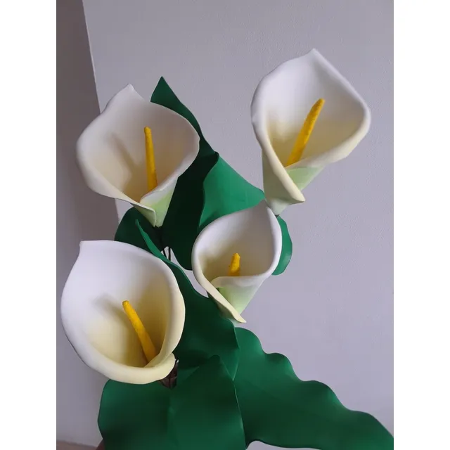 Flores Artificiales Calas Girasoles Rosas En Foami
