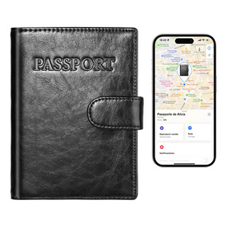 Porta Pasaporte Rfid Cubierta Protectora Localizador Find My Porta Pasaporte Rfid Cubierta Protectora Localizador Find My