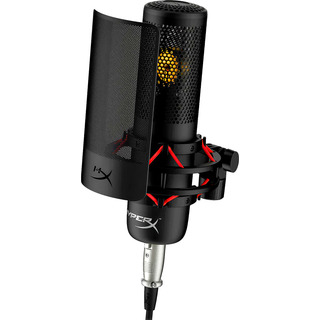 Microfone Gamer Condensador Cardioide Hyperx Procast - Preto Microfone Gamer Condensador Cardioide Hyperx Procast - Preto