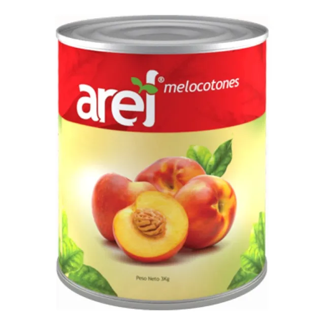 Lata De Melocotones En Almíbar  3kg