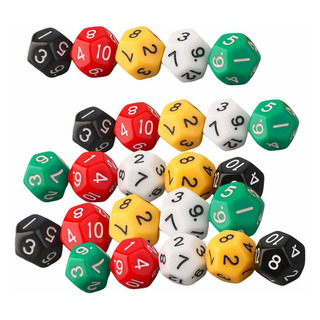 [ Dados Poliédricos D12, 25 Uds., Juego De Mesa, Material [ Dados Poliédricos D12, 25 Uds., Juego De Mesa, Material