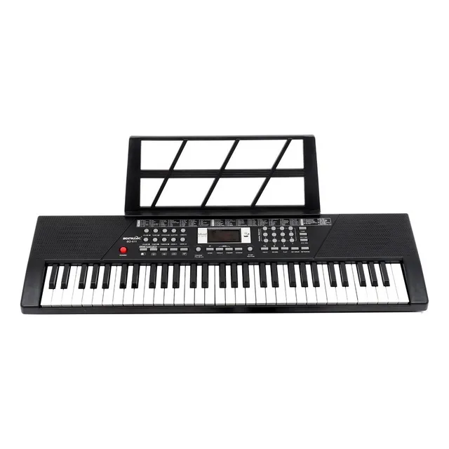 Teclado musical BdMusic BD-611 61 teclas negro