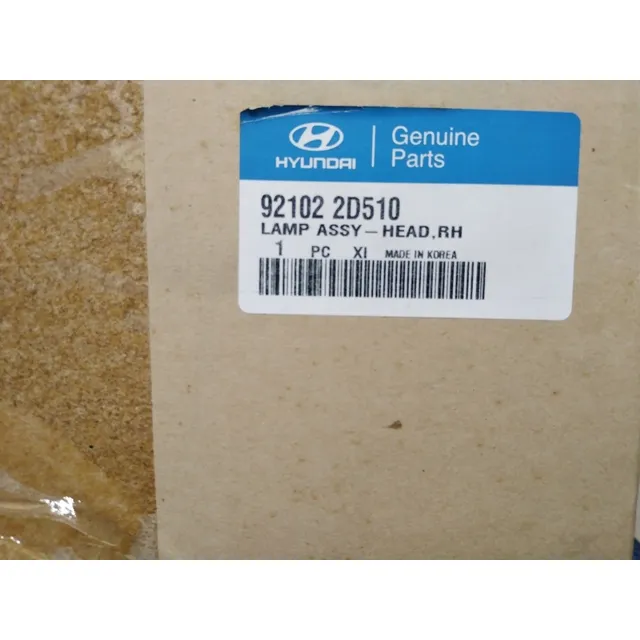Faro Der. Hyundai Elantra Original 