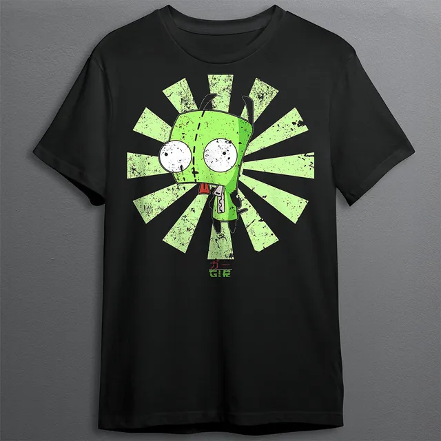 Remera Gir Retro Japanese Invader Zim Jap0121