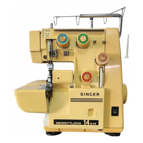 Fileteadora Singer 14u44 Japonesa Para Revisar Maquina Coser
