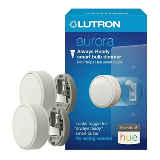 Lutron Aurora Interruptor De Atenuación De Foco Inteligente