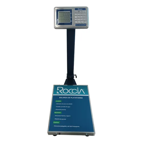 Balanza Romana Peso Digital Industrial De 200kg Marca Roccia