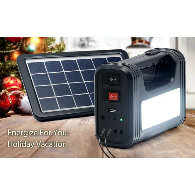 Generador De Energia Solar Portatil