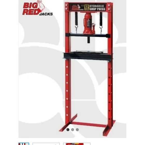 Prensa Hidráulica 12 Toneladas Big Red