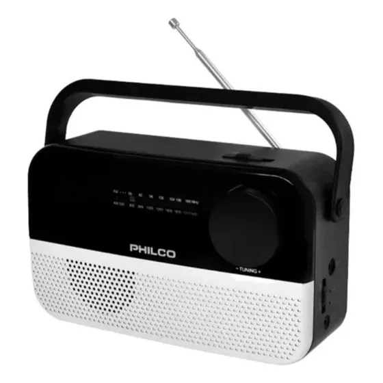 Radio Philco Prr1010bt-sl Com Bluetooth 110v Fm Am Bt Nota F