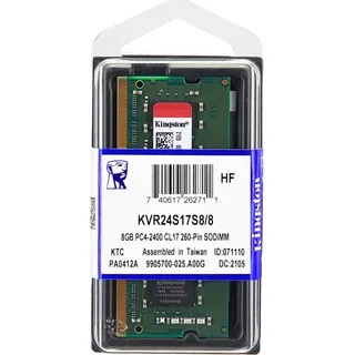 Memoria Ram 8gb De Notebook Ddr4 2400mhz Kingston Lacrada Memoria Ram 8gb De Notebook Ddr4 2400mhz Kingston Lacrada